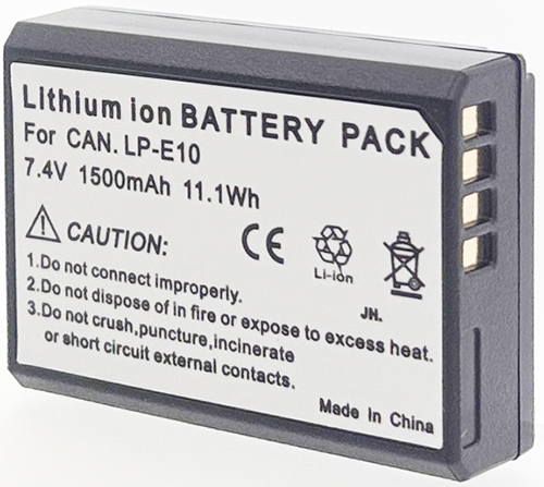 Batt type CAN LP-E10 7.4V Li-Ion 1500mAh