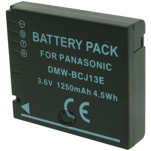 Batt type PAN DMW-BCJ13E decode 3.6V Li-Ion 1250mAh