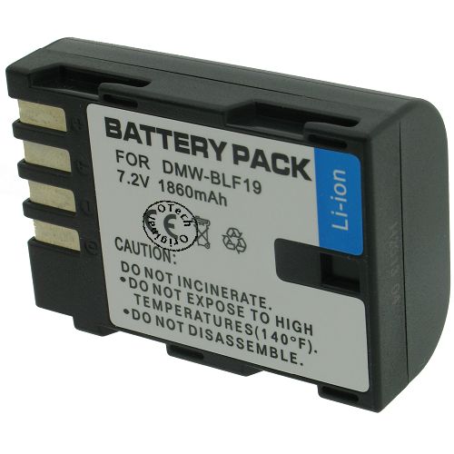 Batt type PAN DMW-BLF19 7.2V Li-Ion 1860mAh
