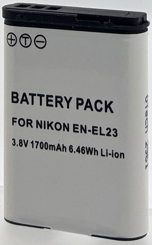 Batt type NIK EN-EL23 3.8V Li-Ion 1600mAh