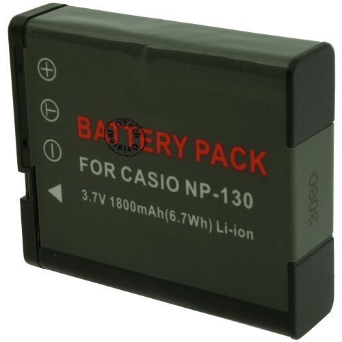 Batt type CAS NP-130 3.7V Li-Ion 1300mAh