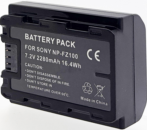 Batt type SON NP-FZ100 7.2V Li-Ion 2000mAh