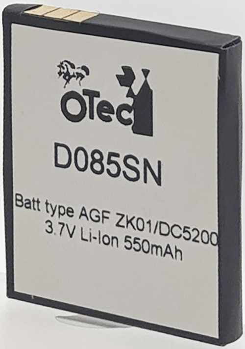 Batt type AGF ZK01/DC5200 3.7V Li-Ion 550mAh