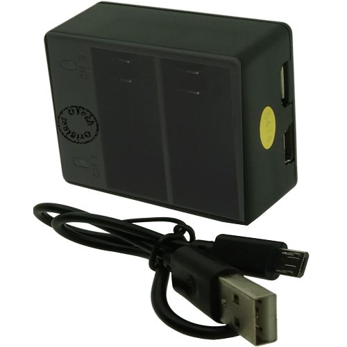 Digital Chargeur DOUBLE avec cordon USB type batterie AHBDT-201 / AHBDT-301