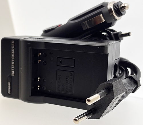 Digital Chargeur type batterie SAM SLB-10A (cm 8.5x4.7x3.8)
