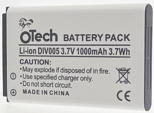 Batt 3.7V Li-Ion 1000mAh