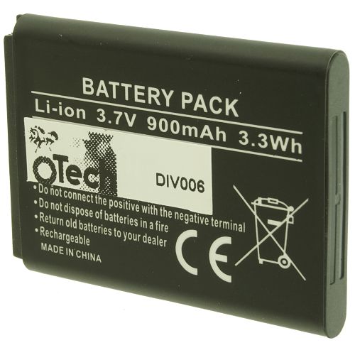 Batt 3.7V Li-Ion 900mAh