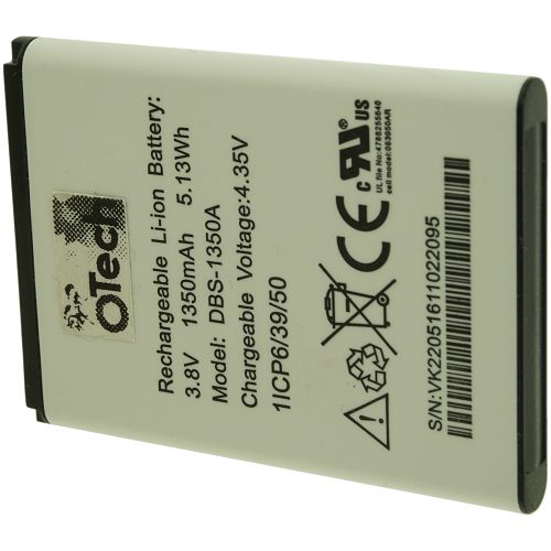 Batt type DOR DBS-1350A /7060 3.8V Li-Ion 1350mAh