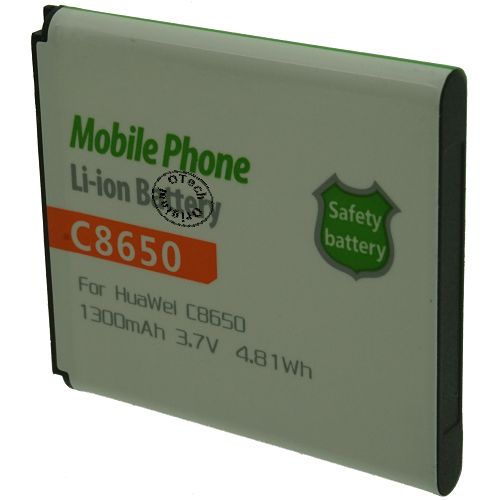 Batt type HUA C8650 3.7V Li-Ion 1300mAh