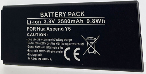 Batt type HUA 4A Hua Ascend Y6 3.8V Li-Ion 2580mAh