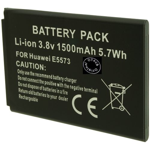 Batt OTech type HUA E5573 / HB434666RBC 3.7V Li-Ion 1300mAh