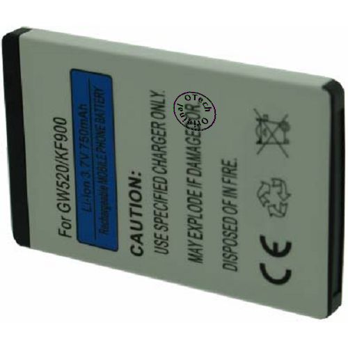 Batt type LG KF900 3.7V Li-Ion 700 / 900mAh