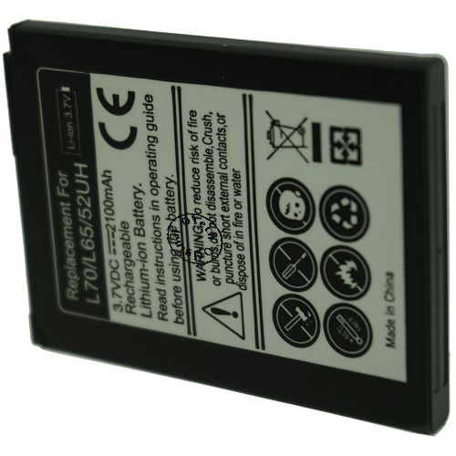 Batt type LG L70 / L65 / 52UH 3.7V Li-Ion 2100mAh