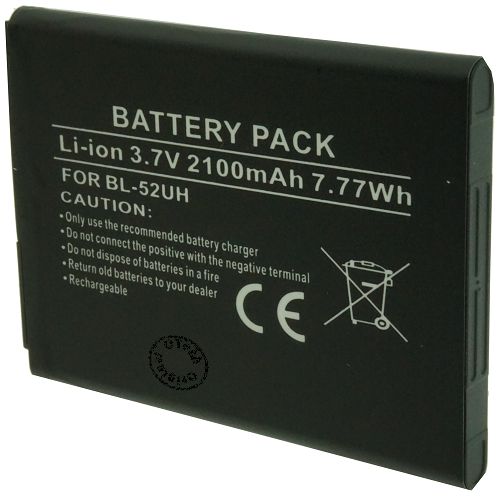 Batt type LG BL-52UH 3.7V Li-Ion 2100mAh