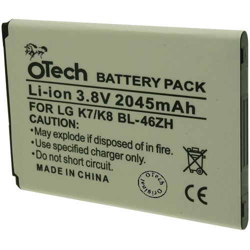 Batt type LG K7/K8 BL-46ZF 3.8V Li-Ion 2042mAh