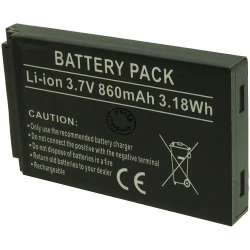Batt type MAG EXP 3.7V Li-Ion 860mAh