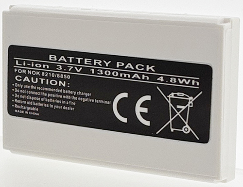 Batt type NOK 8210 / BLB-2 3.7V Li-Ion 1300mAh
