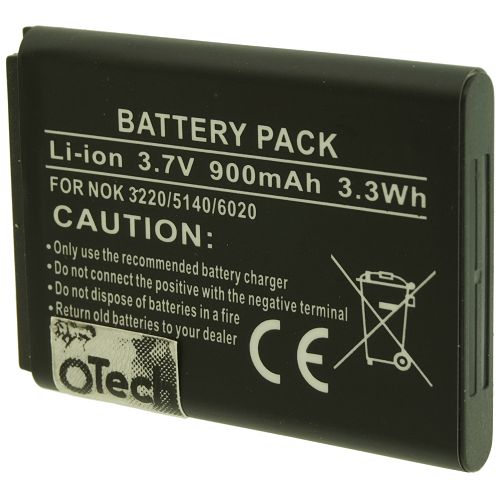 Batt type NOK BL-5B / 3220 3.7V Li-Ion 900mAh