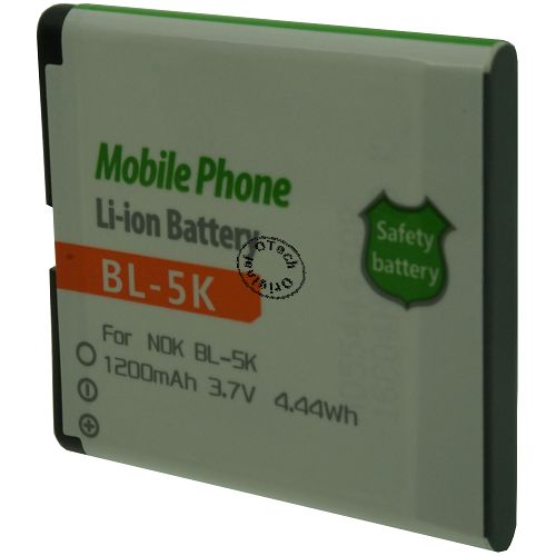 Batt type NOK BL-5K / C7 3.7V Li-Ion 1250mAh