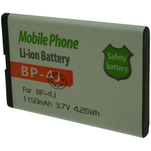Batt type NOK BP-4J 3.7V Li-Ion 1250mAh