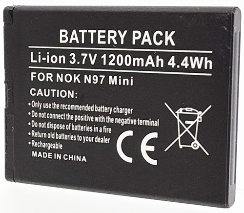Batt type NOK BL-4D / N97 Mini 3.7V Li-Ion 1200mAh