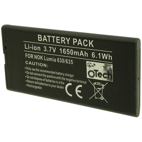 Batt type NOK Lumia 630 3.7V Li-Ion 1650mAh