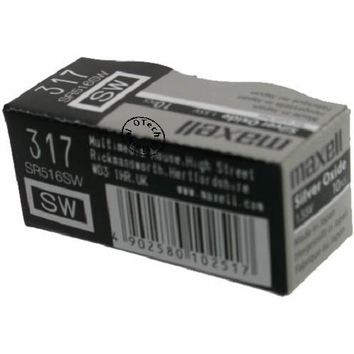maxell SR516SW / SR62