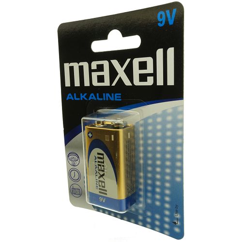 maxell 6LR61 ALKALINE Bleu 9V