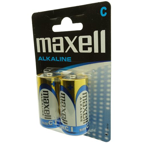 maxell LR-14 ALKALINE Bleu blister de 2