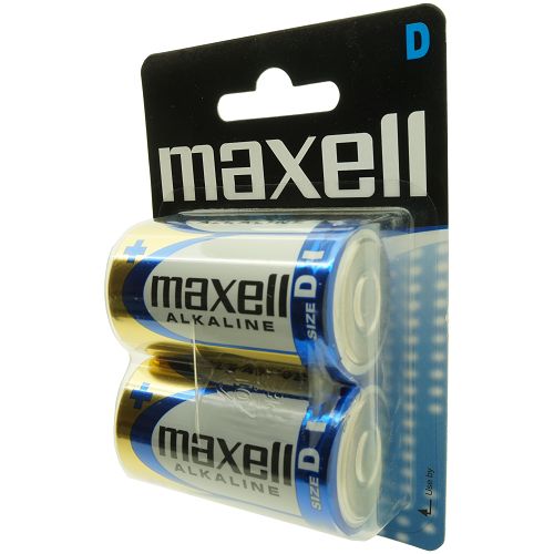 maxell LR-20 ALKALINE Bleu blister de 2