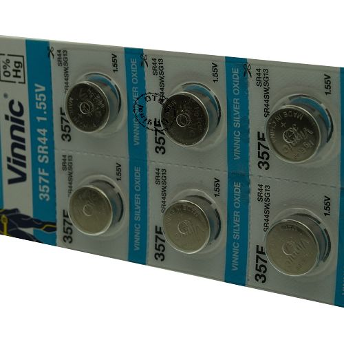 Vinnic 357F / SR44 1.55V SILVER OXIDE