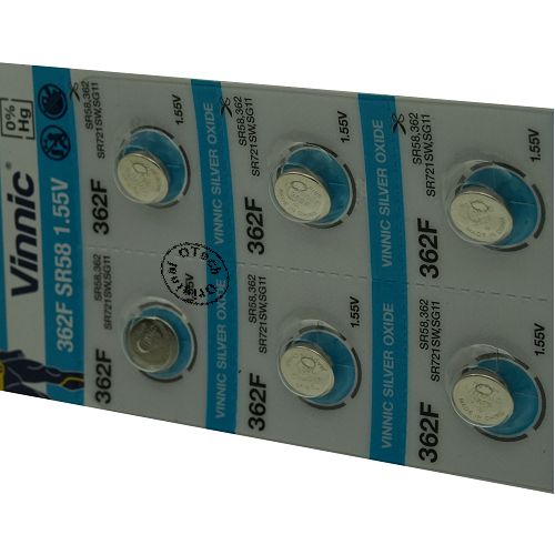 Vinnic 362F / SR58 1.55V SILVER OXIDE
