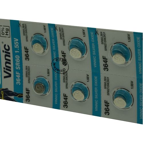 Vinnic 364F / 363 / SR60 1.55V SILVER OXIDE