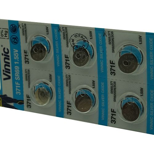 Vinnic 371F / 370 / SR69 1.55V SILVER OXIDE