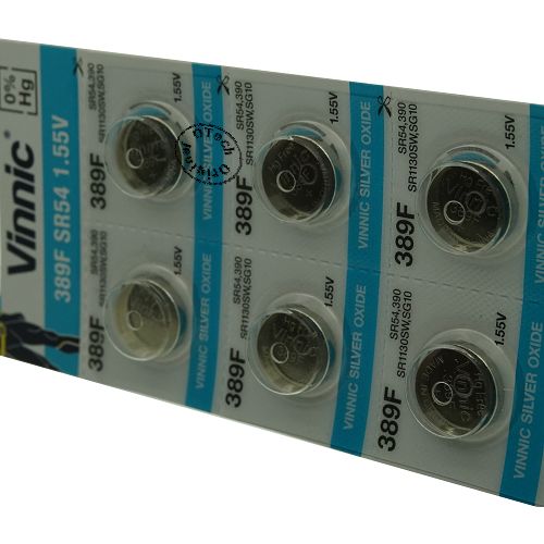 Vinnic 389F / SR54 1.55V SILVER OXIDE
