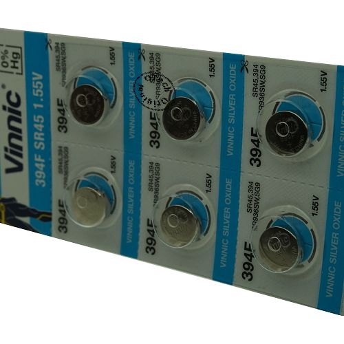 Vinnic 394F / SR45 1.55V SILVER OXIDE