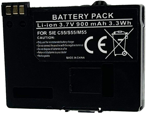 Batt type SIE C55 / S55 / M55 3.7V Li-Ion 900mAh