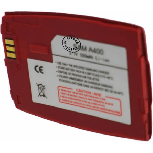 Batt type SAM A400 red 3.6V Li-Ion 750mAh