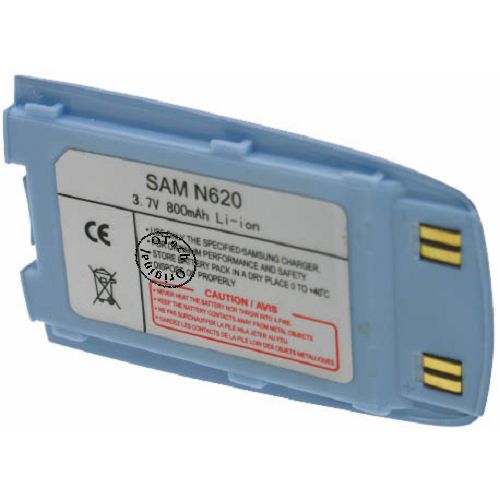 Batt type SAM N600 / N620 / N628 light blue 3.6V Li-Ion 800mAh
