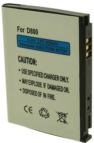 Batt type SAM D800 3.6V Li-Ion 400mAh
