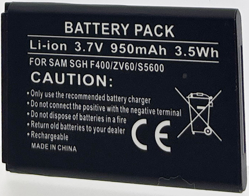 Batt type SAM SGH F400 3.7V Li-Ion 950mAh