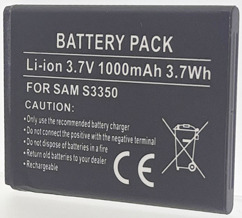 Batt OTech type SAM S3350 Galaxy Core II 3.8V Li-Ion 1500mAh