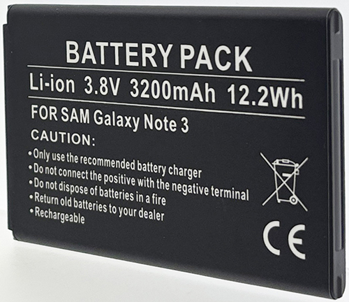 Batt type SAM N9005 / NOTE3 3.8V Li-Ion 3200mAh