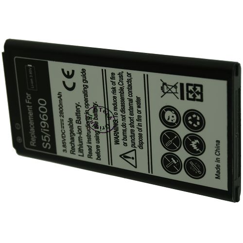 Batt type SAM Galaxy S5 3.85V Li-Ion 2800mAh