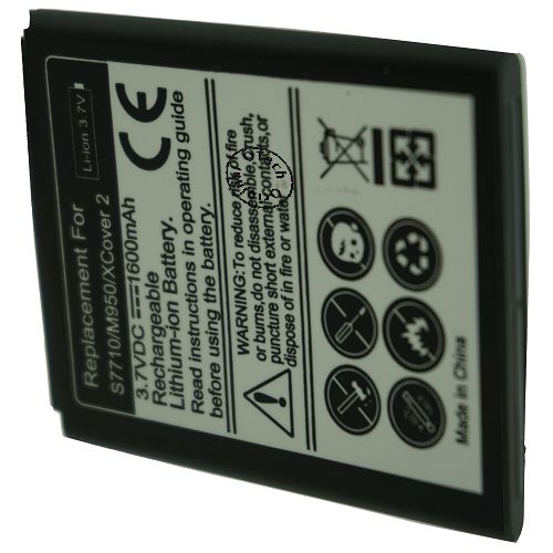 Batt type SAM S7710 3.7V Li-Ion 1100mAh