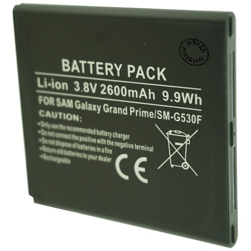 Batt type SAM G5308W / G530F 3.8V Li-Ion 2600mAh