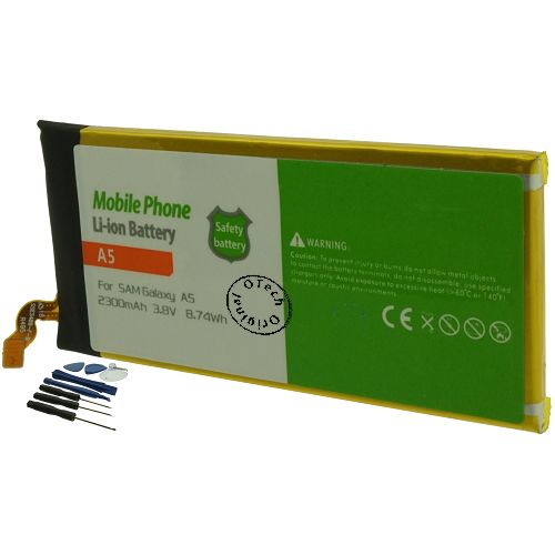 Batt type SAM GALAXY A5 (avec outils) 3.8V Li-Ion 2300mAh