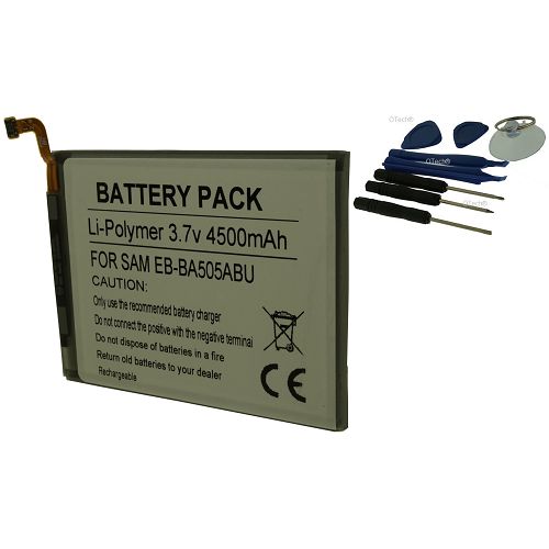 Batt type SAM EB-BA505ABU (avec outils) 3.7V Li-Ion 4500mAh