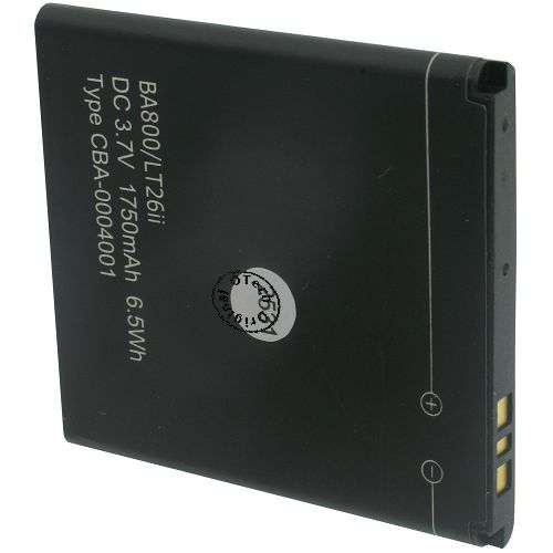 Batt type SON BA800 / LT26i / XPERIA S 3.7V Li-Ion 1700 / 1750mAh