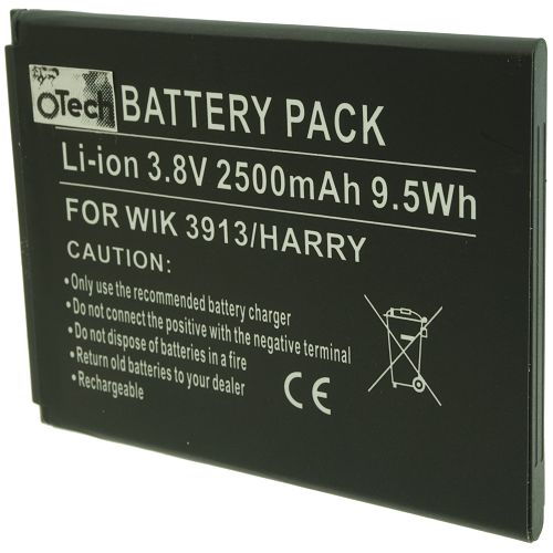 Batt type WIK 3913 / HARRY 3.8V Li-Ion 2500mAh